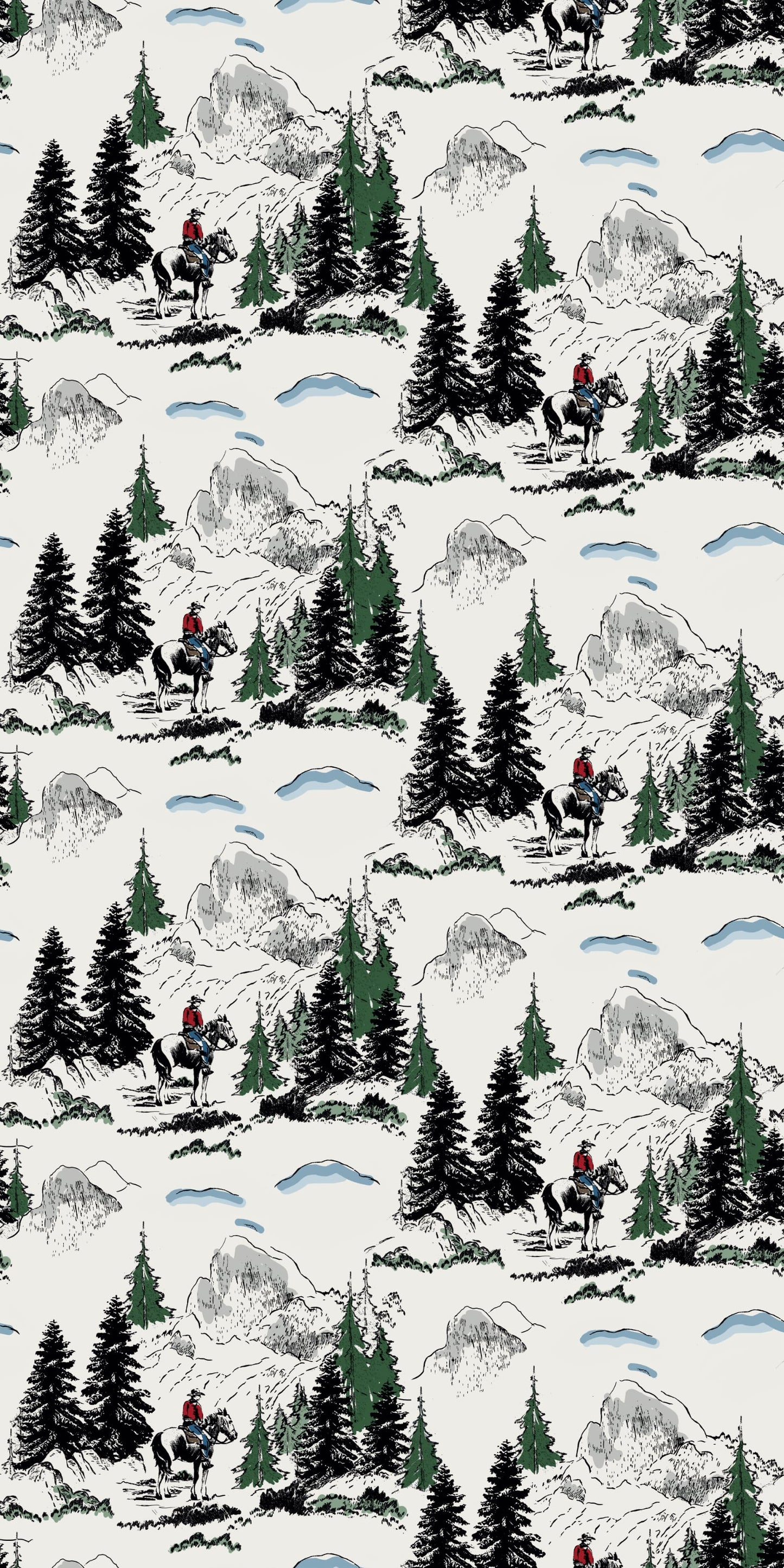 Cowboy Toile