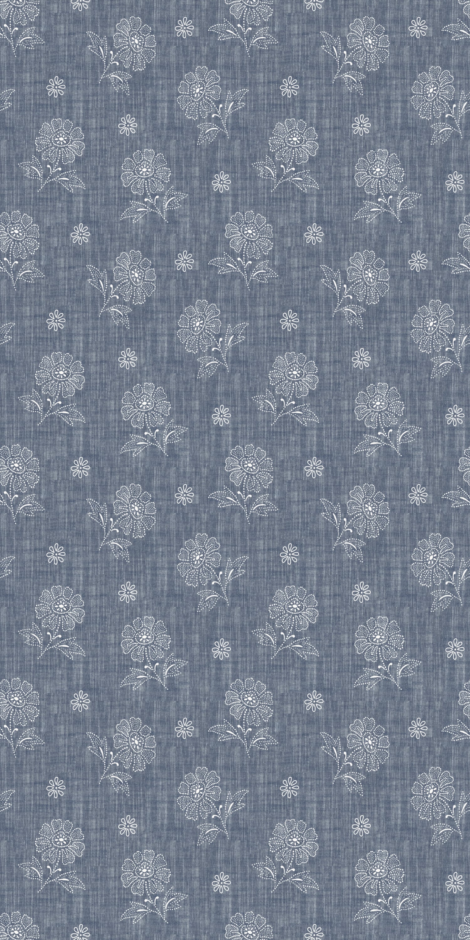 Denim Flower in Light Wash color
