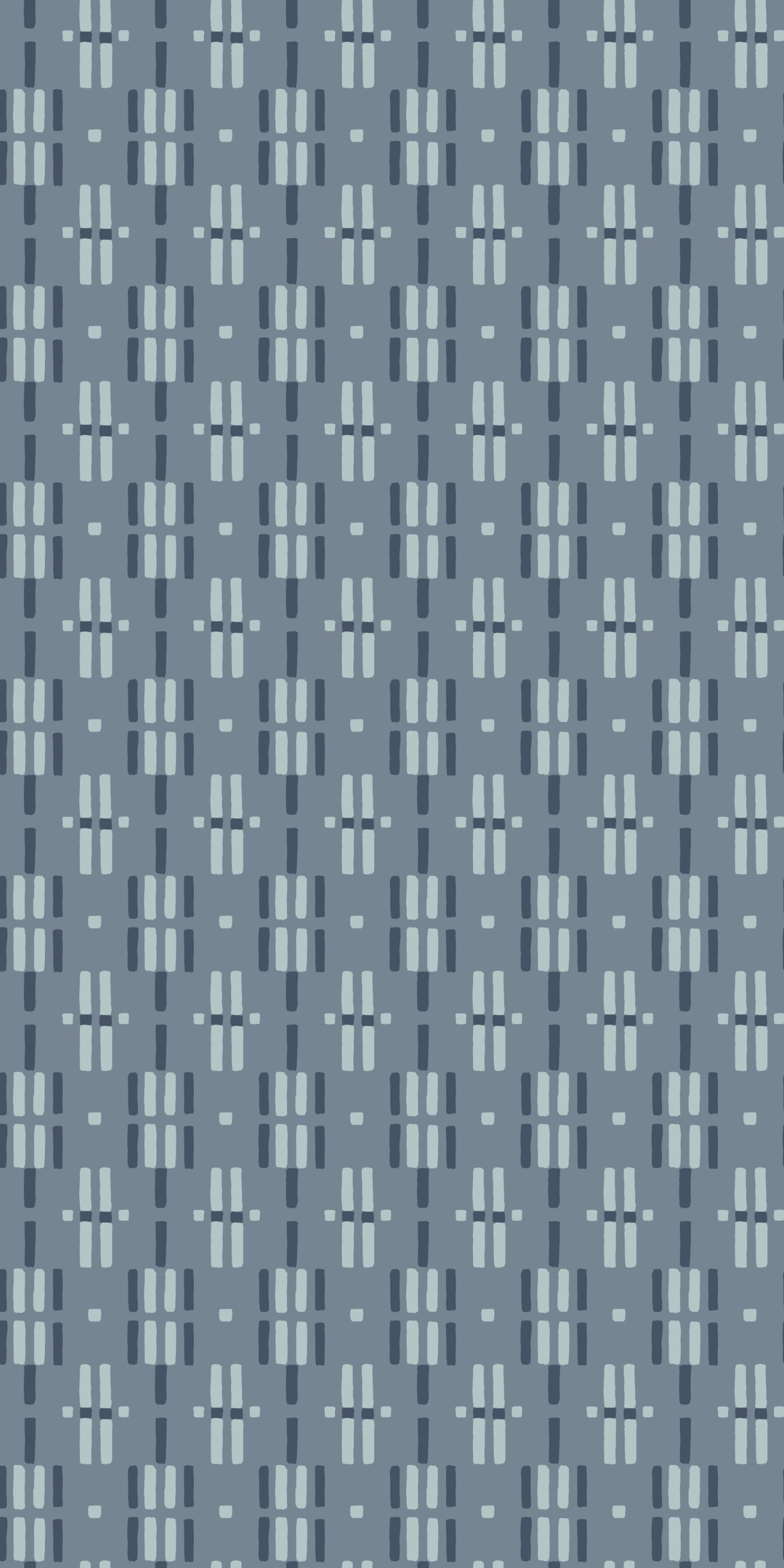 Dot Dash in Blue color