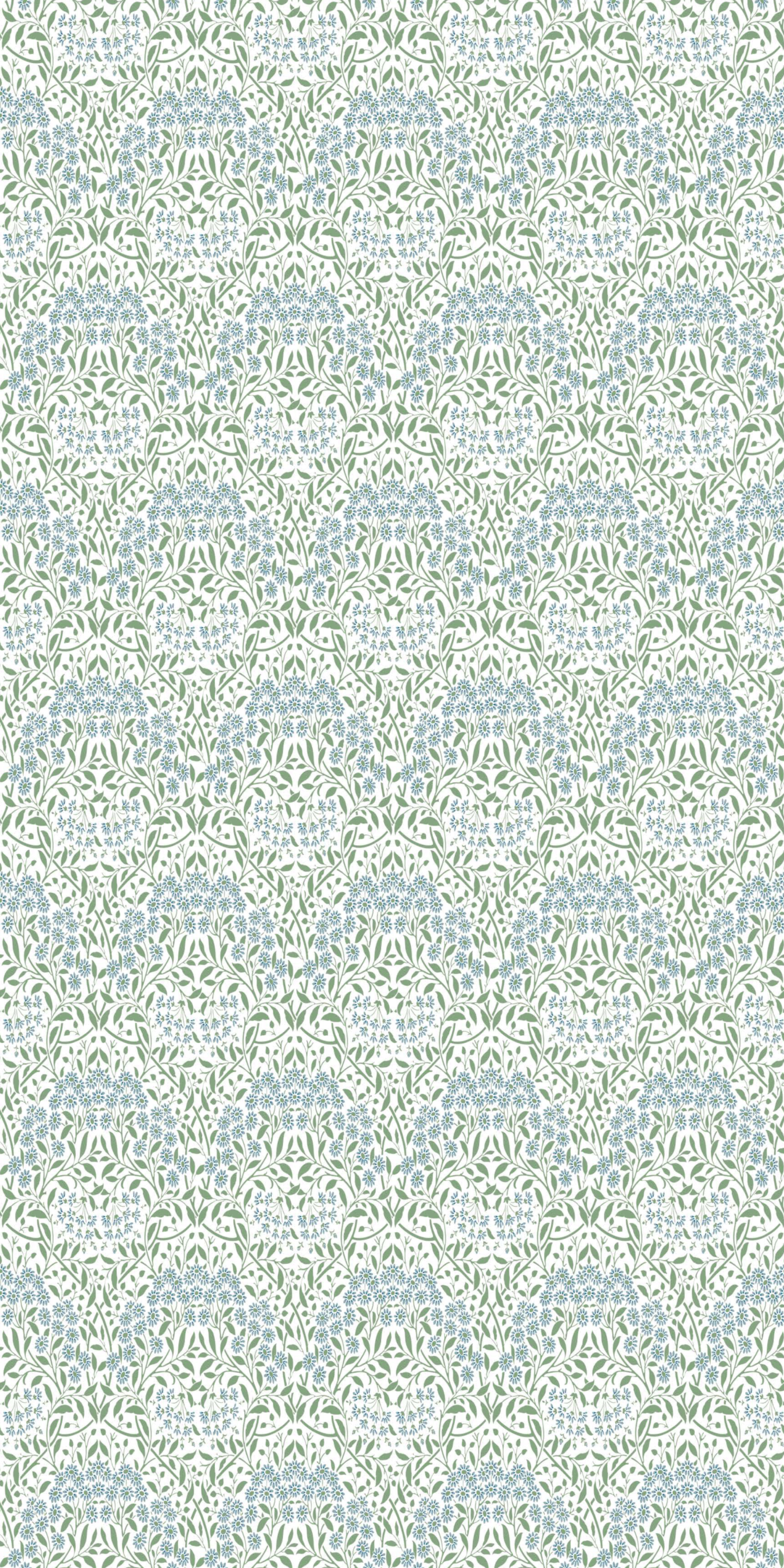 Floral Trellis in Multi color