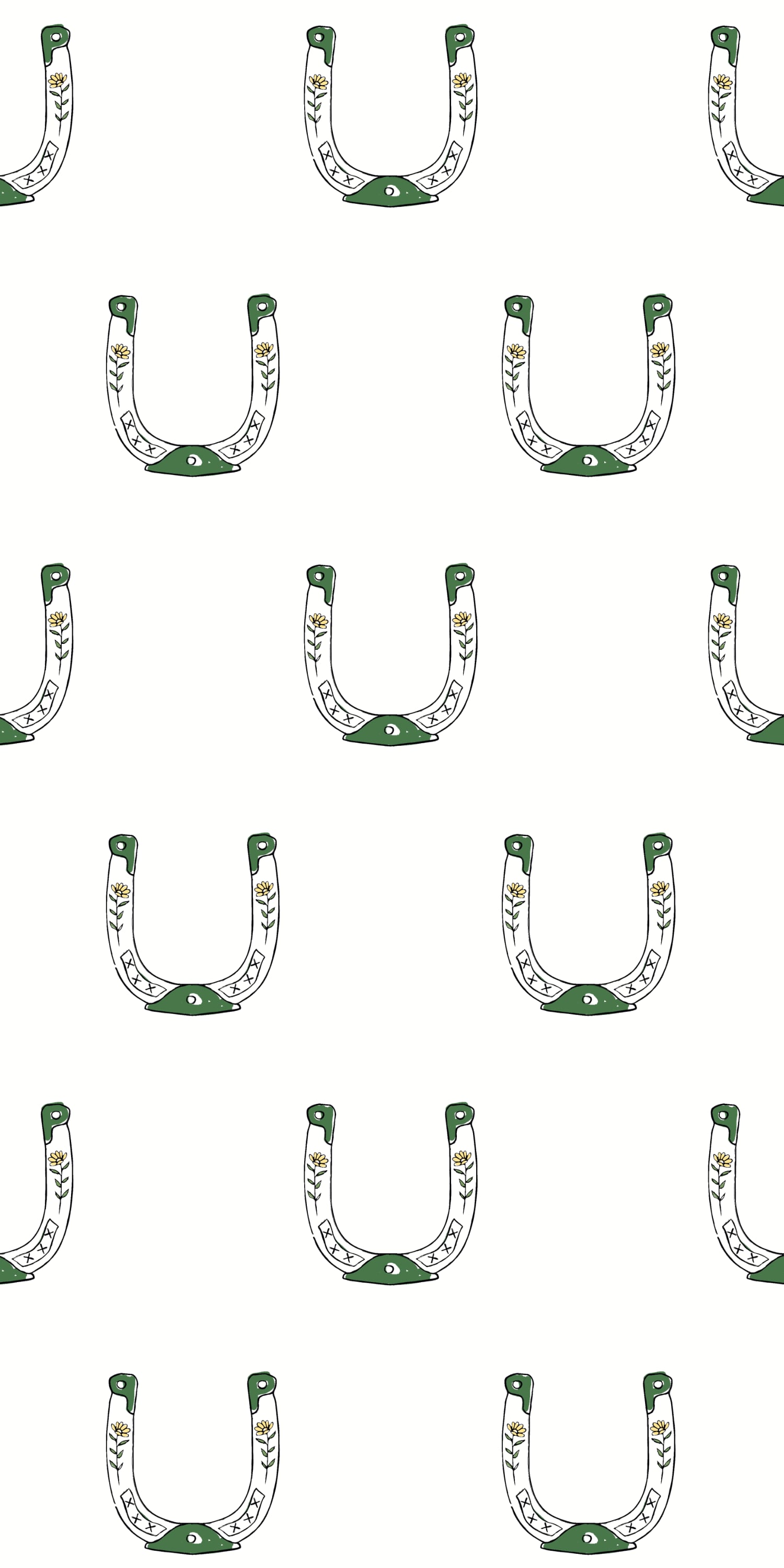 Horseshoe in White color