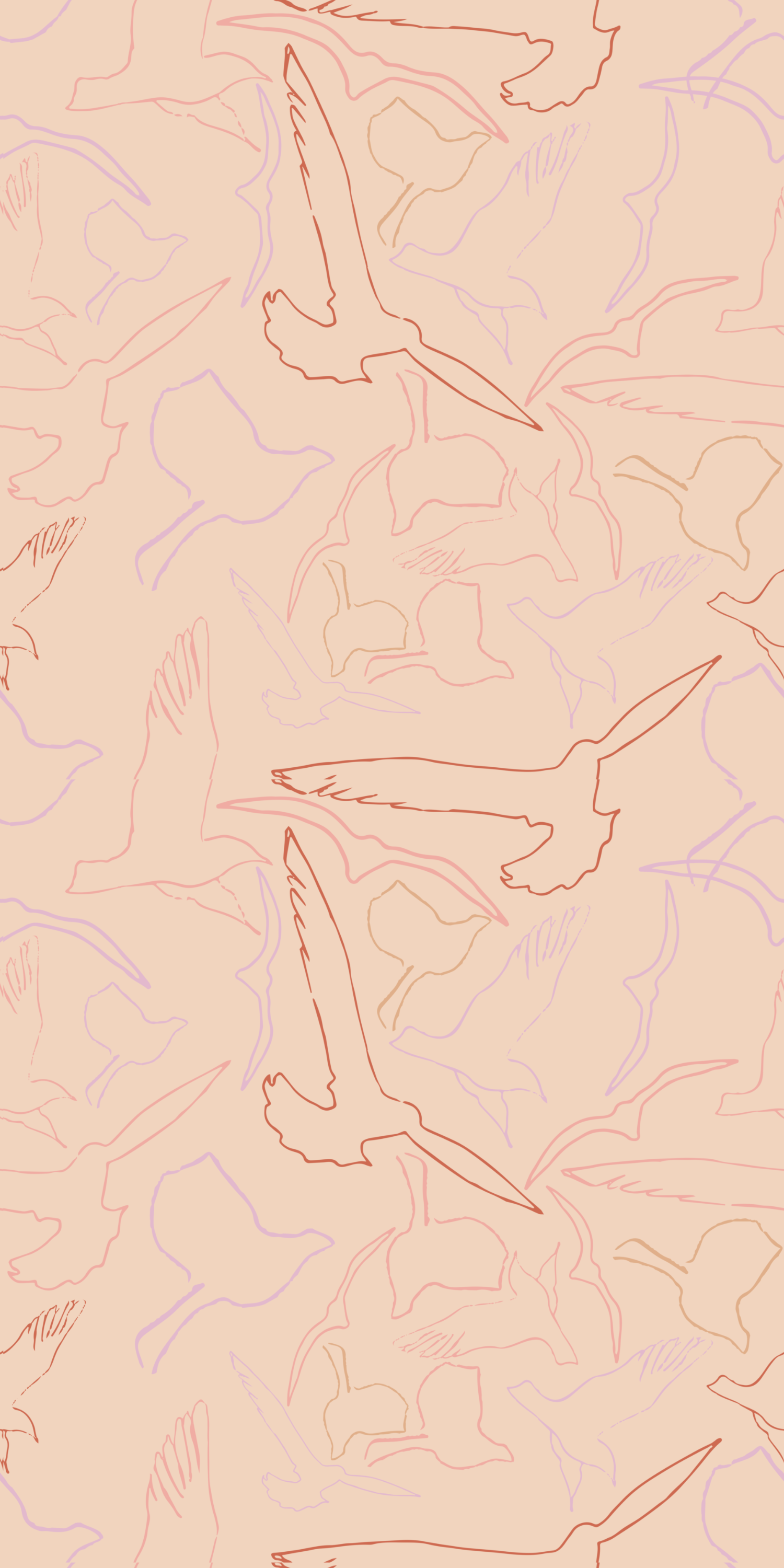 No. 1 - Birds Eye View in Peach color