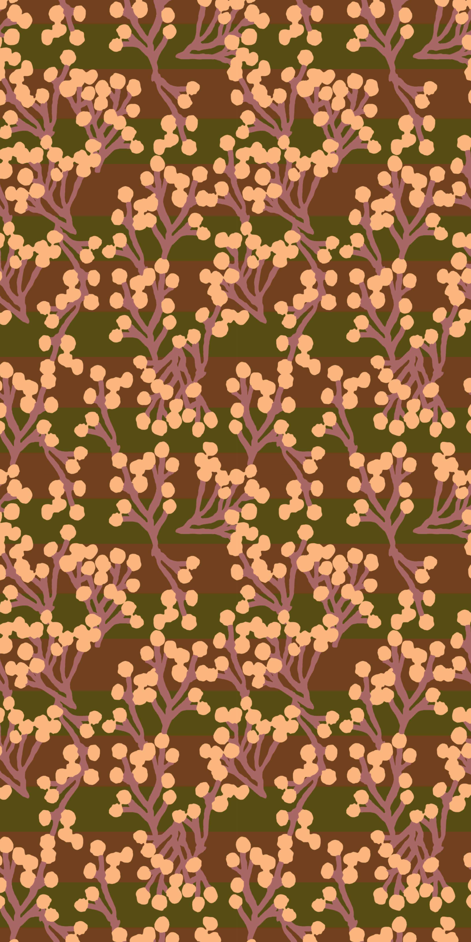 Petit Twigs in Olive color