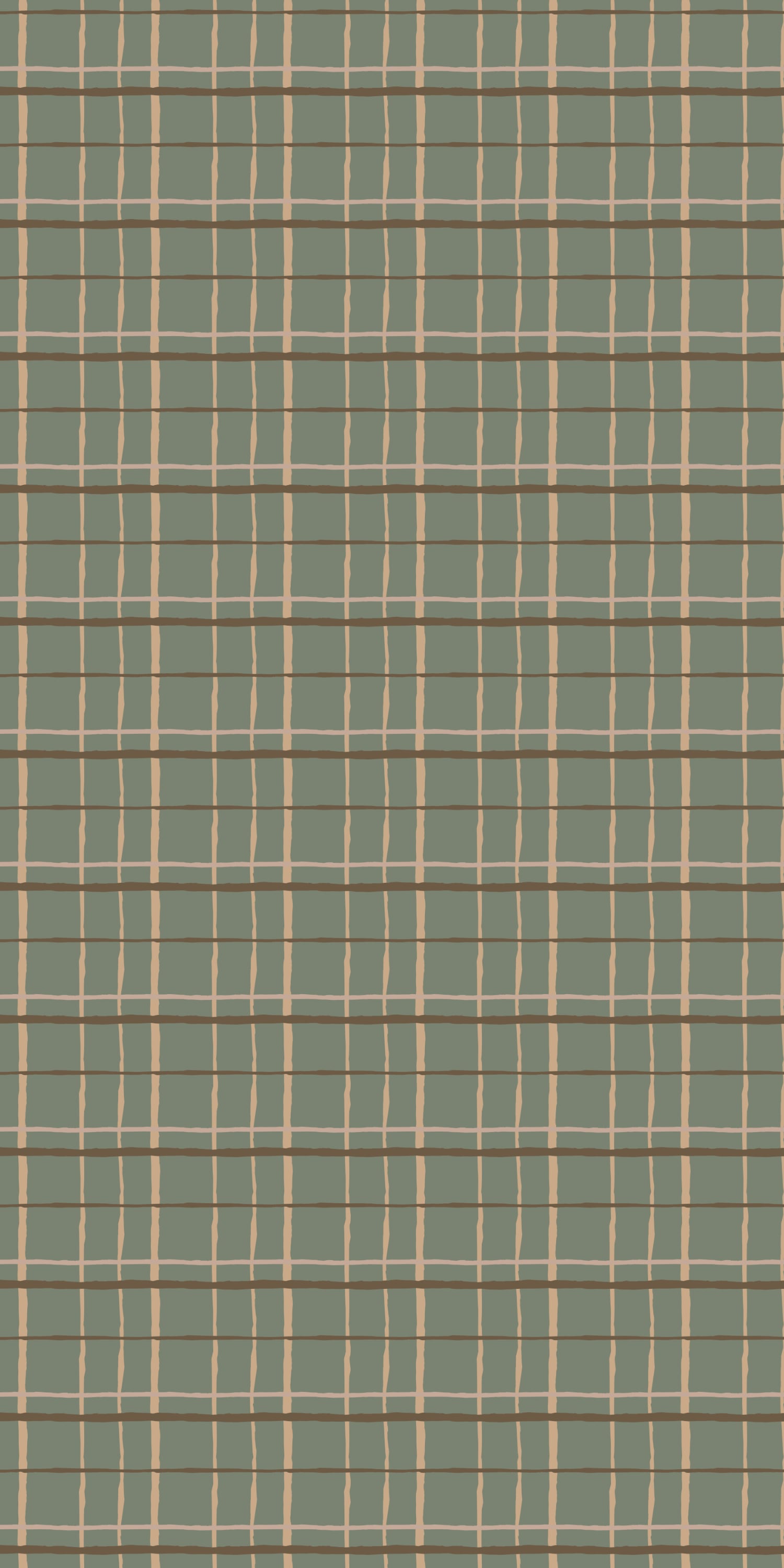 Plaid in Sage color