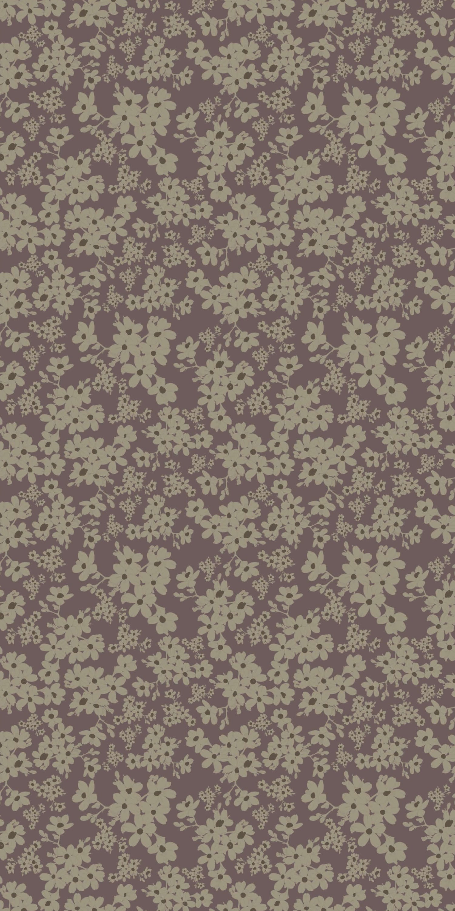 Poppy in Aubergine color