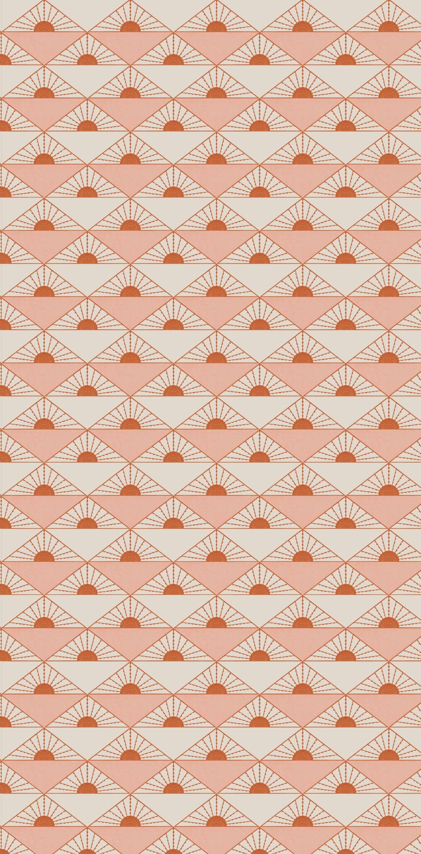 Rising Sun in Pink color