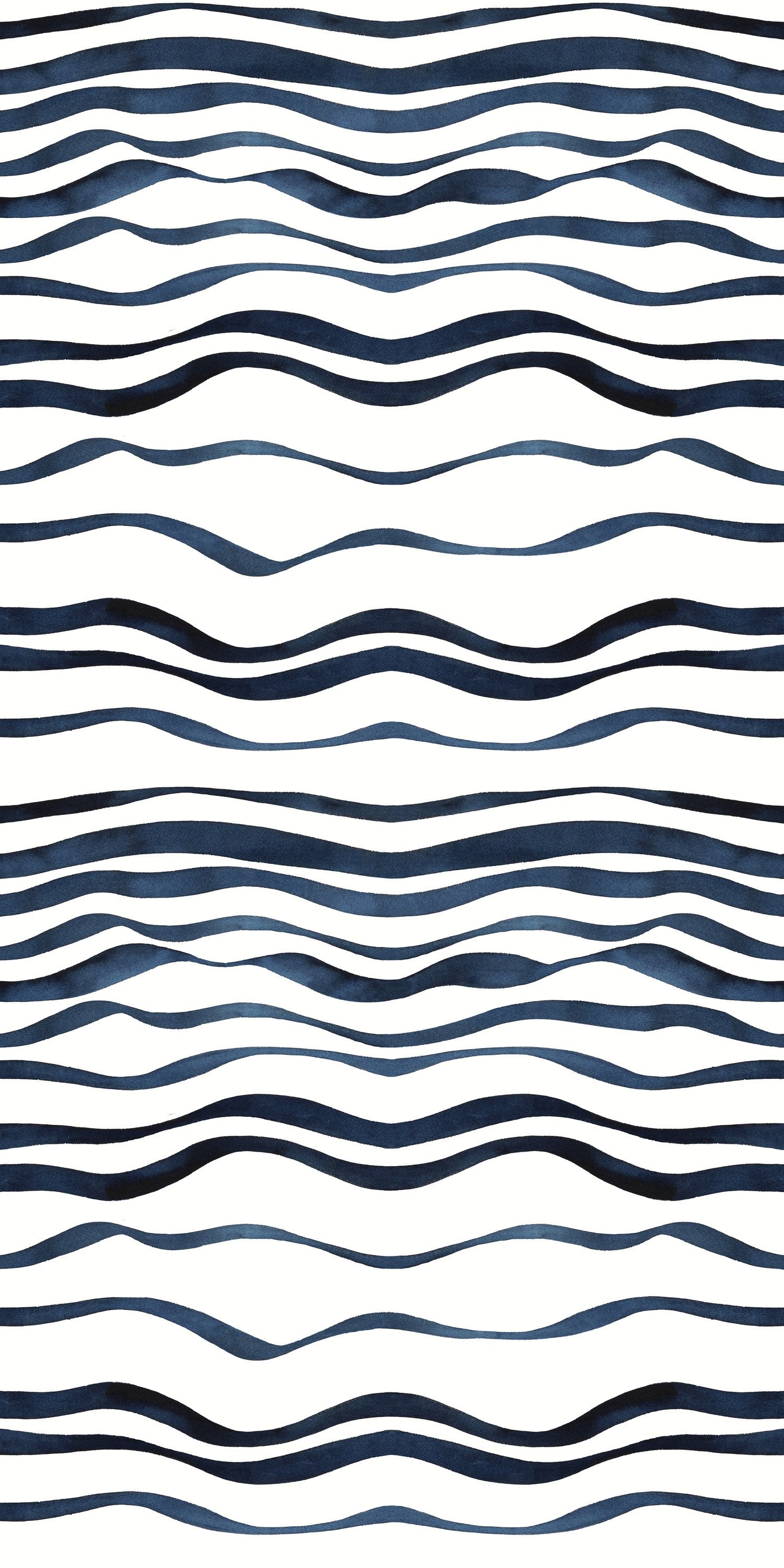 Waves in Navy color