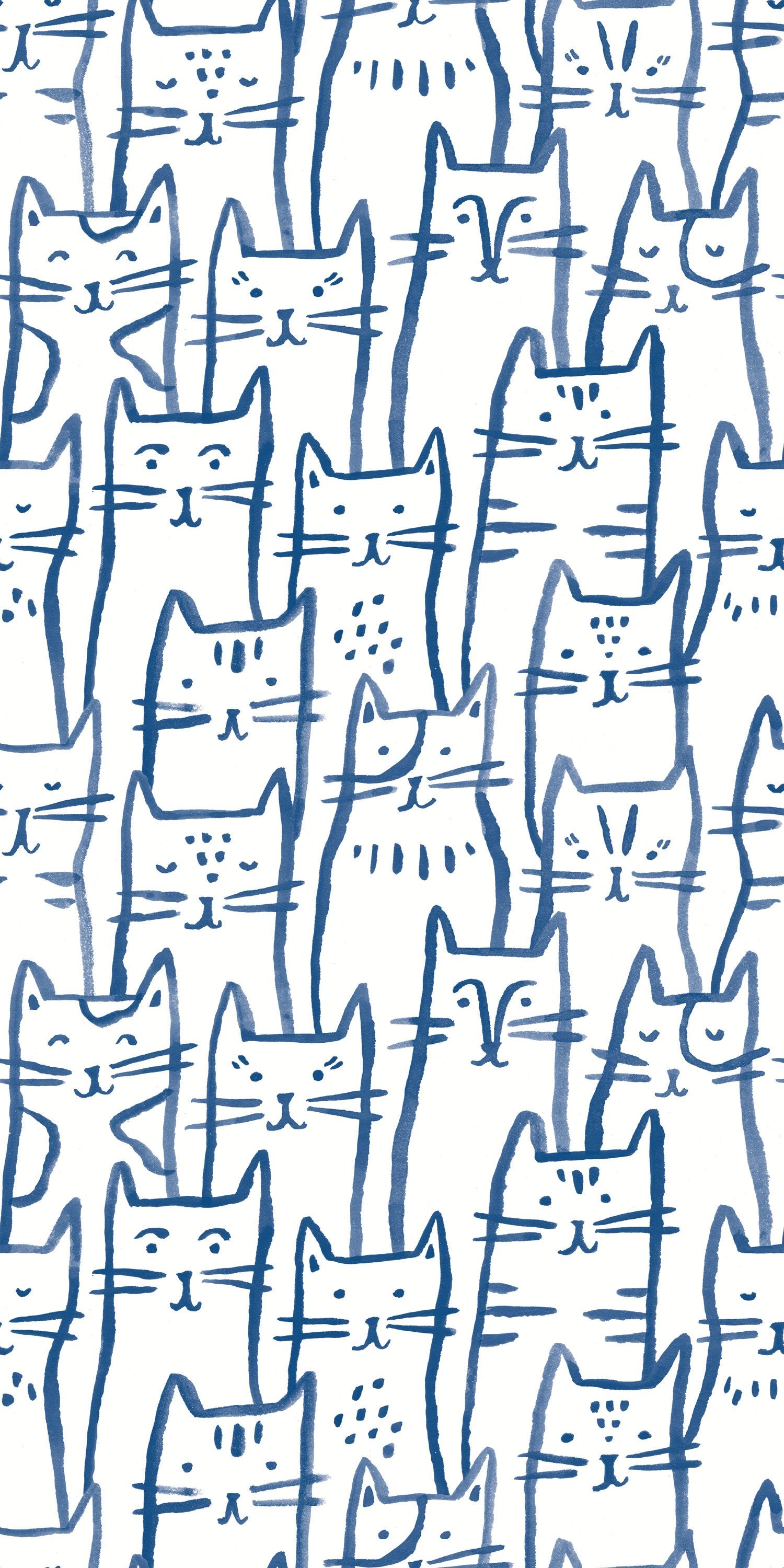 Smitten Kitten in Blue color
