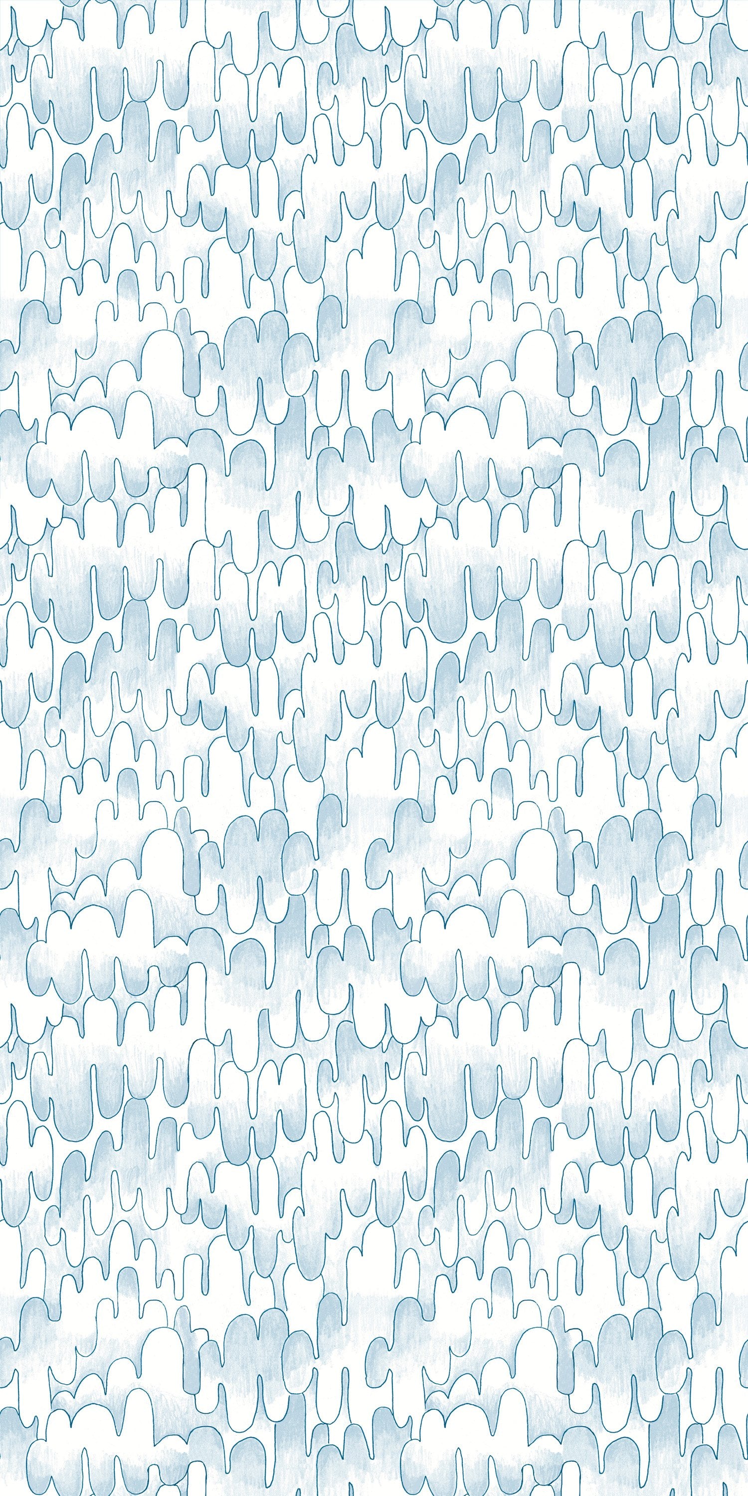 Bubble in Blue color