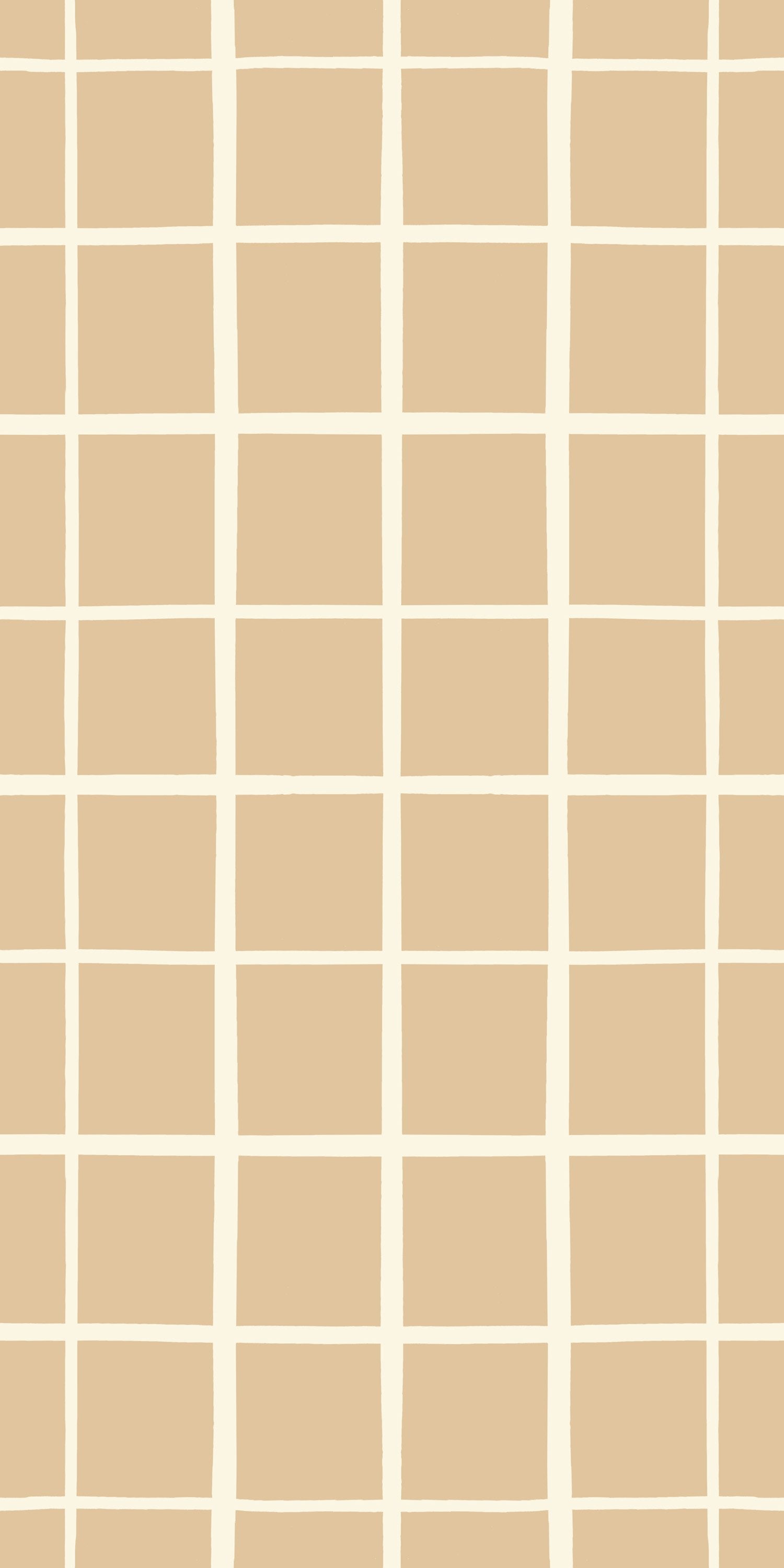 Grid in Blush and White color