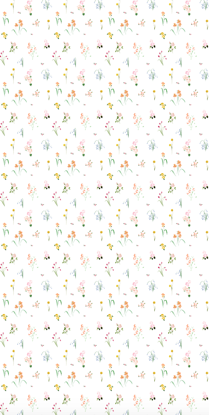 Petite Garden in White color